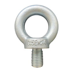 Anneau de levage Mâle Zingué vue de derrière