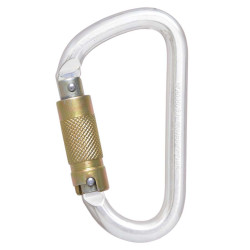 Steel auto-locking carabiner