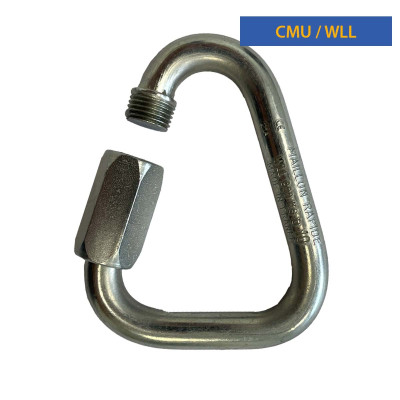 Quick link delta, zinc-plated steel – PRO range