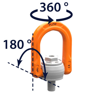 Pewag male lifting ring