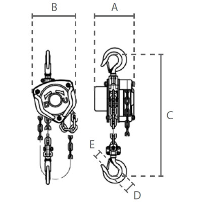 Manual Chain Hoist for ATEX Zone 2
