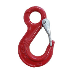 Crochet à linguet simple à œil grade 80