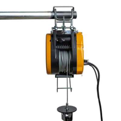Treuil de levage électrique 230V fixation potence