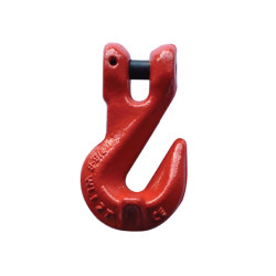 2-leg lifting chain sling with self-locking hooks and shortening hooks