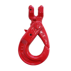 2-leg lifting chain sling with self-locking hooks and shortening hooks
