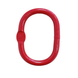 2-leg lifting chain sling with self-locking hooks and shortening hooks