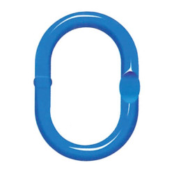 Single-leg chain sling with latch hook