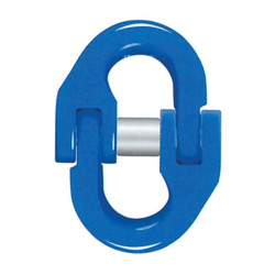 Single-leg chain sling with latch hook