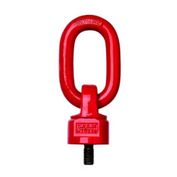 Anneau de levage articulé sur roulement à bille