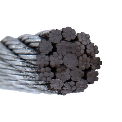 Anti-Rotation Wire Rope Ø4 to Ø12 mm, Lubricated
