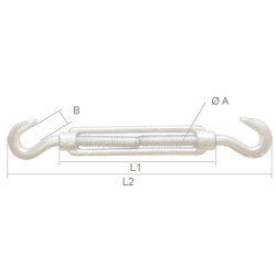SST Turnbuckle Hook Hook