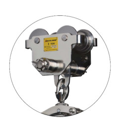 Stainless Steel Manual Hoist Trolley
