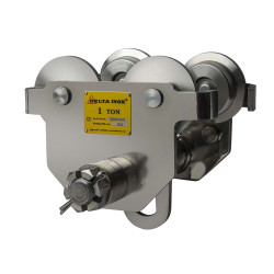 Stainless Steel Manual Hoist Trolley