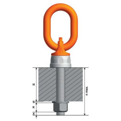 Pewag Swivel lifting ring