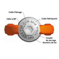 Pewag male lifting ring