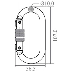 Steel Screw Gate Connector