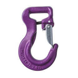 Webbing round sling hook