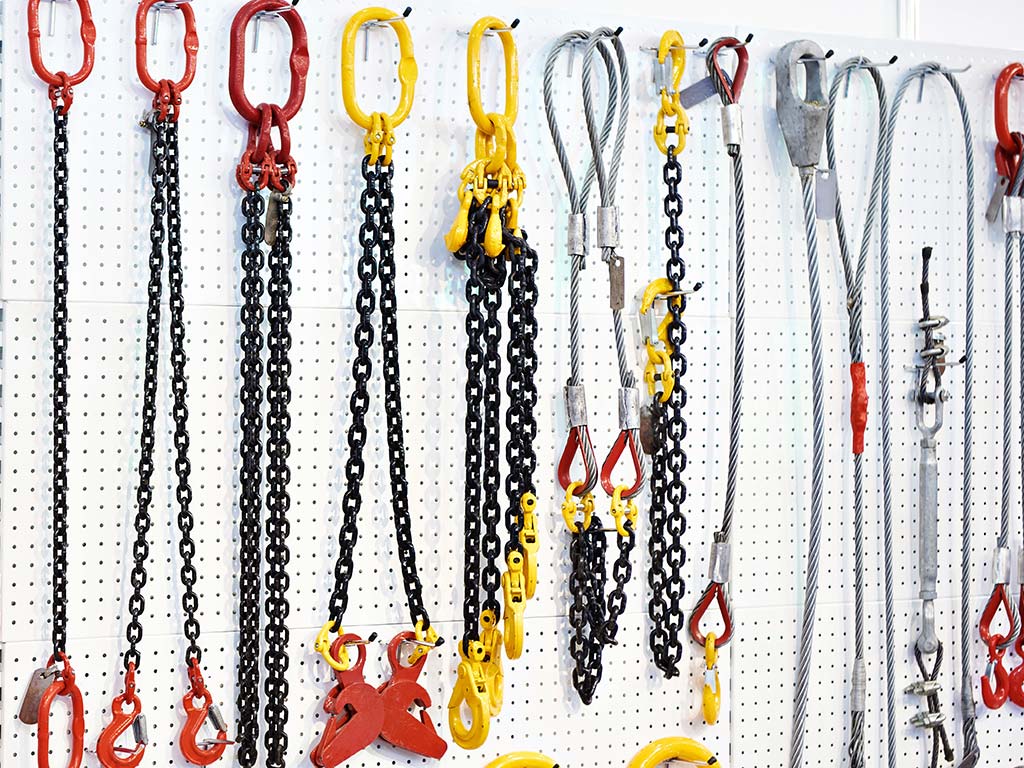 Rangement chaine de levage G100 et Grade 80