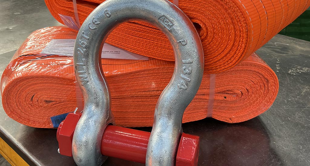 Sangle de levage orange 10 Tonnes