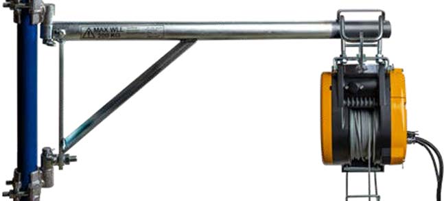 Potence rotative et treuil DKL